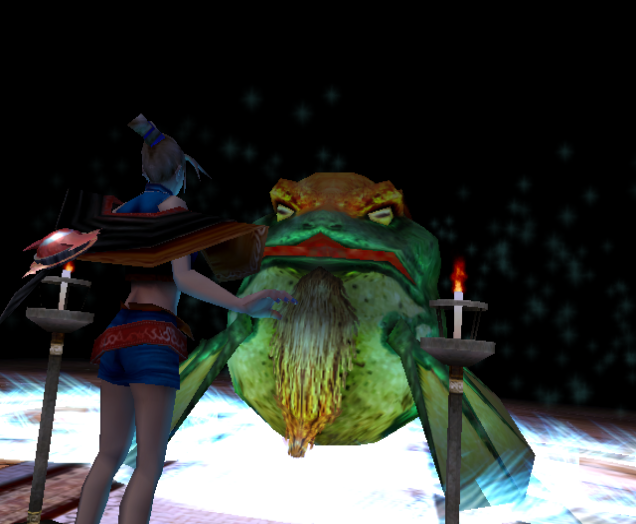 rune ii changing card to rubber froggy.png