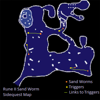 rune ii gromtull desert sidequest sand worm locations.png